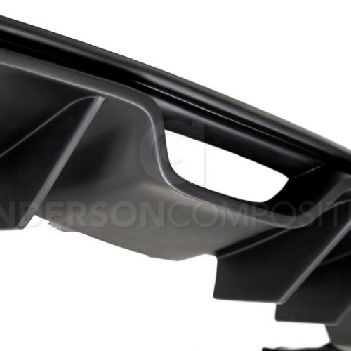 Anderson Composites 2015 2017 Ford Mustang Fiberglass Type AR Rear Diffuser3