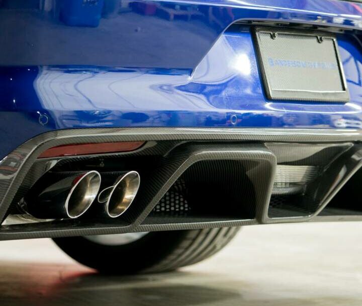 Anderson Composites 2015-2017 Ford Mustang GT350 Style Carbon Fiber Rear Diffuser