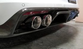Anderson Composites 2015-2017 Ford Mustang GT350 Style Carbon Fiber Rear Diffuser - Image 3
