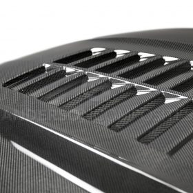 Anderson Composites 2015-2017 Ford Mustang Type-GT5 Double Sided Carbon Fiber Hood - Image 3