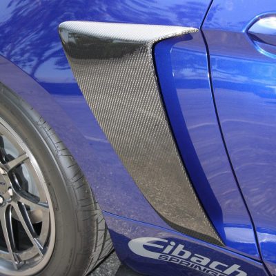 Anderson Composites 2015-2023 Ford Mustang Carbon Fiber Side Scoops