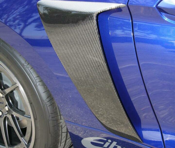 Anderson Composites 2015-2023 Ford Mustang Carbon Fiber Side Scoops