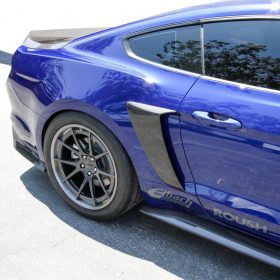 Anderson Composites 2015-2023 Ford Mustang Carbon Fiber Side Scoops - Image 3