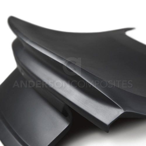 Anderson Composites 2015 2020 Ford Mustang Fiberglass Type ST Decklid With Integrated Spoiler2