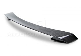 Anderson Composites 2015-2023 Ford Mustang GT350R Style Carbon Fiber Rear Spoiler - Image 2