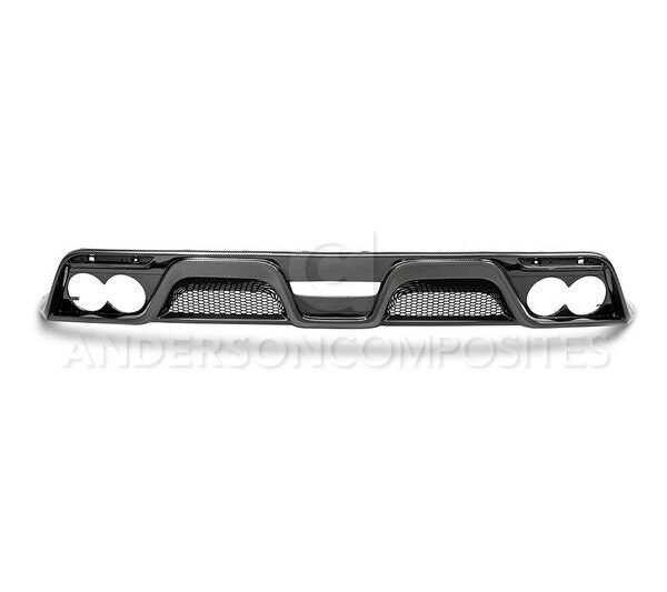 Anderson Composites 2015-2020 Ford Mustang Shelby GT350 Carbon Fiber Rear Diffuser