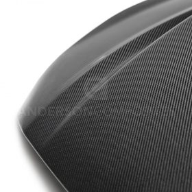 Anderson Composites 2018-2023 Ford Mustang Double Sided Type-CJ 4" Carbon Fiber Cowl Hood - Image 2
