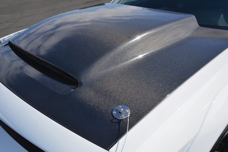 Anderson Composites 2018-2023 Dodge Challenger Demon Cowl-Style Carbon Fiber Hood