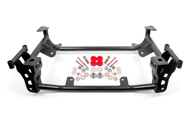BMR 2015-2021 Ford Mustang Lightweight Front K-Member - Hammertone Black