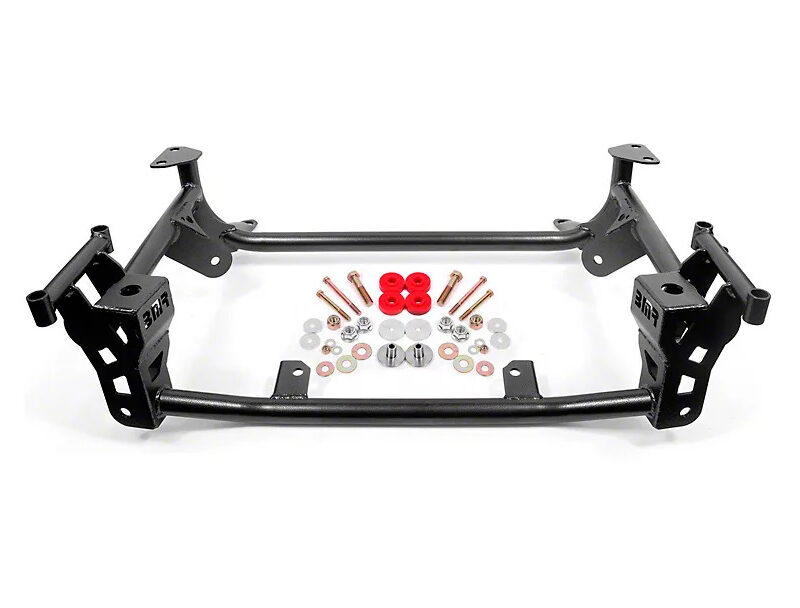 BMR 2015-2021 Ford Mustang Lightweight Front K-Member - Hammertone Black
