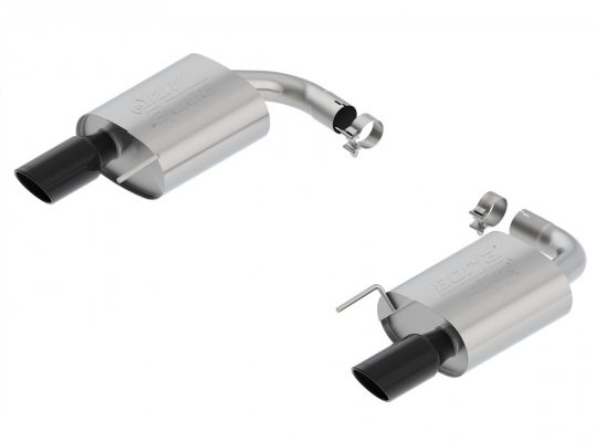 Borla Exhaust 2015-2017 Ford Mustang GT Axle Back 2.5" Exhaust ATAK With Black Chrome Tips