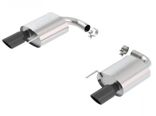 Borla Exhaust 2015-2017 Ford Mustang GT Axle-Back 2.5" Exhaust S-Type With Black Chrome Tips