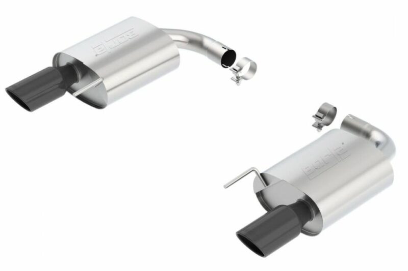 Borla Exhaust 2015-2017 Ford Mustang GT Axle-Back 2.5" Exhaust S-Type With Black Chrome Tips