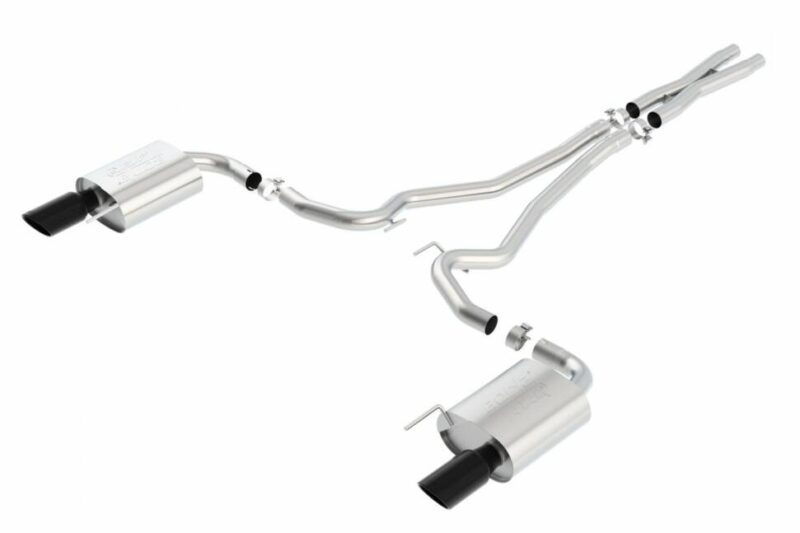 Borla Exhaust 2015-2017 Ford Mustang GT Cat Back 2.5" ATAK Exhaust With Black Chrome Tips