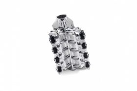Frankenstein Engine Dynamics 2015-2023 Ford Mustang GT / GT350 Bulldog Double Water Intercooled Billet Intake Manifold - Image 3