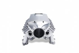Frankenstein Engine Dynamics 2015-2023 Ford Mustang GT / GT350 Bulldog Double Water Intercooled Billet Intake Manifold - Image 1