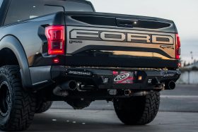 ADD 2017-2020 Ford Raptor Honeybadger Rear Bumper (10" Lights) - Image 1