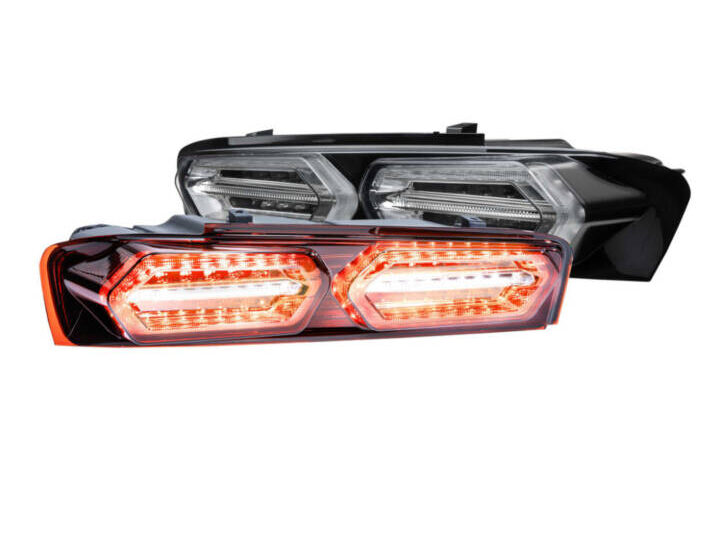 Morimoto 2016-2018 Chevrolet Camaro XB LED Facelift Rear Tail Lights - Smoked