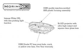 Morimoto Mustang XB LED Head Lights for Mustang GT - Image 6