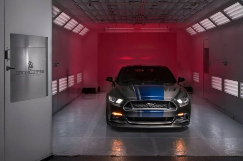 Speedkore 2015-2017 Ford Mustang GT Carbon Fiber Front Bumper