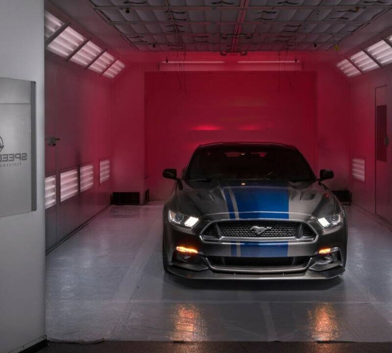 Speedkore 2015-2017 Ford Mustang GT Carbon Fiber Front Bumper