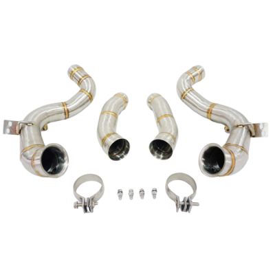 ZACmotorsport 2015-2020 Mercedes Benz C63 AMG W205 3.5" SHF Catless Downpipes