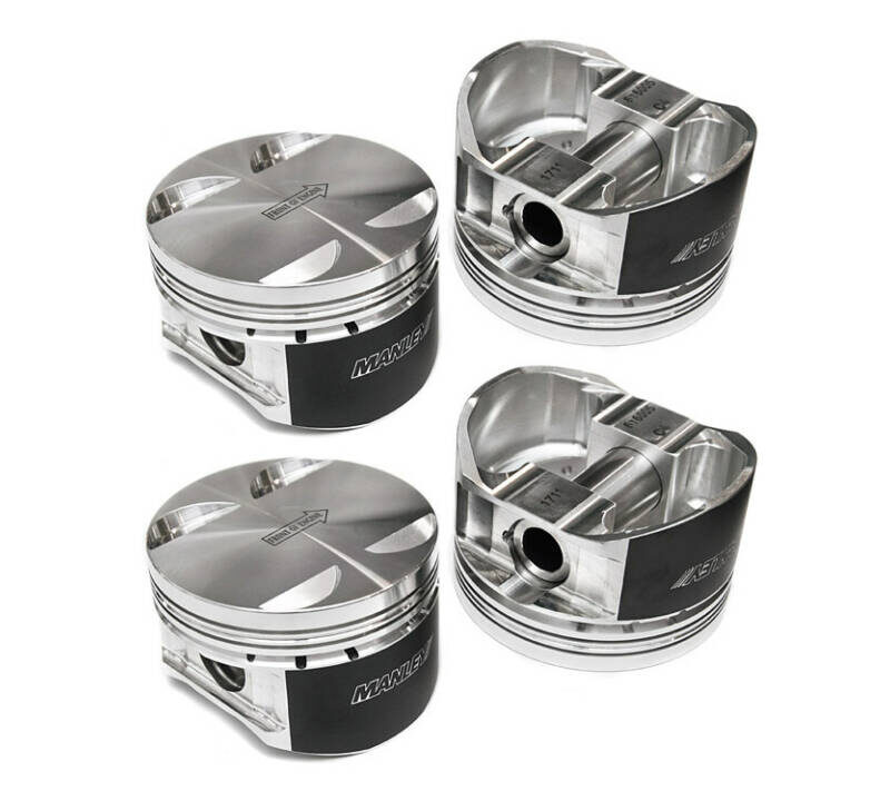 Manley Performance 2015-2023 Ford Mustang 2.3L EcoBoost Platinum Series Lightweight Pistons - +.5mm Overbore