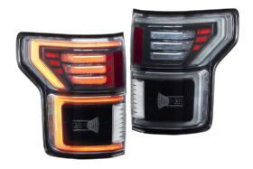 Morimoto XB LED Tail Lights Smoked - 2015-2020 Ford F-150