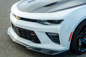 EOS 2016-2018 Chevrolet Camaro SS ZL1 Carbon Fiber Front Splitter Lip & Side Skirts - Image 3