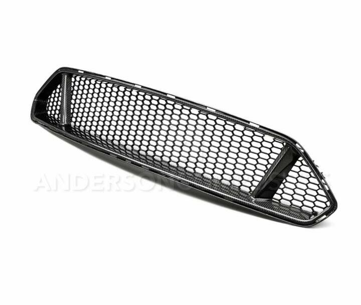 2018-2019 FORD MUSTANG TYPE-GT Type-GT carbon fiber upper grille for 2018 Ford Mustang