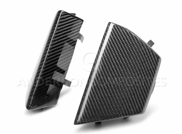 2015-2018 FORD SHELBY GT350  Carbon fiber front upper grill inserts for 2015-2016 Ford Mustang GT350