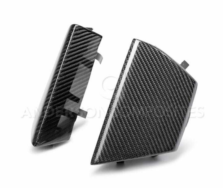 2015-2018 FORD SHELBY GT350  Carbon fiber front upper grill inserts for 2015-2016 Ford Mustang GT350