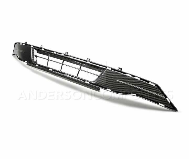 2018-2019 FORD MUSTANG  Carbon fiber front lower grille for 2018 Ford Mustang