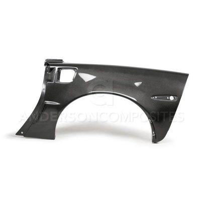 Anderson Composites 2005-2013 Chevrolet Corvette C6 Type-ZR1 Carbon Fiber Rear Quarter Panels 1.65" Wider