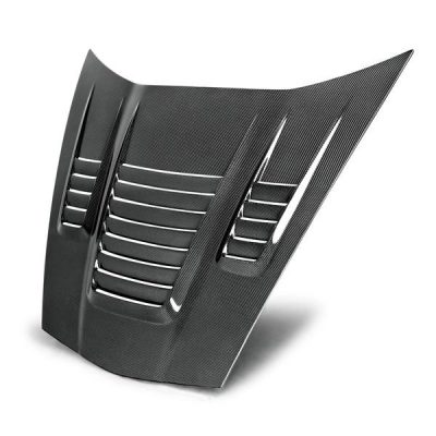 Anderson Composites 2005-2013 Chevrolet Corvette C6 World Challenge Style Vented Carbon Fiber Hood