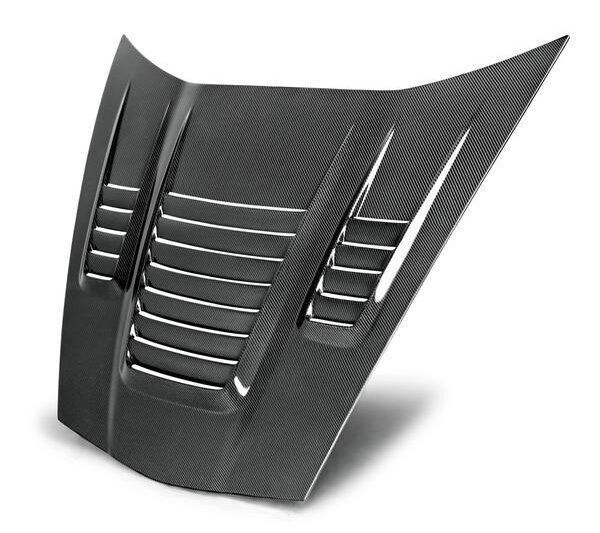 Anderson Composites 2005-2013 Chevrolet Corvette C6 World Challenge Style Vented Carbon Fiber Hood
