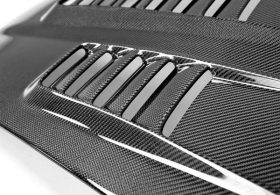 Anderson Composites 2005-2013 Chevrolet Corvette C6 World Challenge Style Vented Carbon Fiber Hood - Image 1