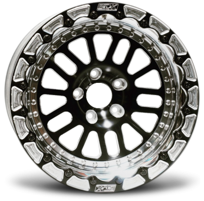 Belak Industries 2015-2020 Ford Mustang Series 2 Bead Lock Rear Drag Wheel 17x11