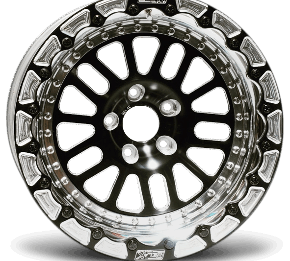 Belak Industries 2015-2020 Ford Mustang Series 2 Bead Lock Rear Drag Wheel 17x11