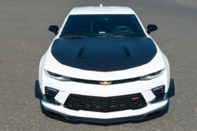 EOS 2016-2018 Chevrolet Camaro SS Glossy Black Front Splitter Lip | ZL1 Conversion Splitter - Image 3