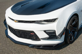EOS 2016-2018 Chevrolet Camaro SS Glossy Black Front Splitter Lip | ZL1 Conversion Splitter - Image 1