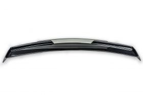 EOS 2014-2019 Chevrolet Corvette C7 Stage 3 Carbon Flash Rear Spoiler With Wickerbill Extension – Light Tinted - Image 1