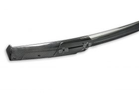 EOS  2014-2019 Chevrolet Corvette C7 Stage 3 Carbon Fiber Rear Spoiler With Wickerbill Extension - Light Tinted - Image 2