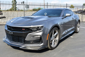 EOS 2019-2023 Chevrolet Camaro RS SS Carbon Fiber Front Splitter Lip & Side Skirts - Image 1