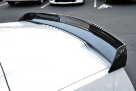 EOS 2014-2019 Chevrolet Corvette C7 Stage 3 Carbon Flash Rear Spoiler With Wickerbill Extension – Light Tinted - Image 4