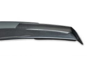 EOS  2014-2019 Chevrolet Corvette C7 Stage 3 Carbon Fiber Rear Spoiler With Wickerbill Extension – Dark Tinted - Image 3