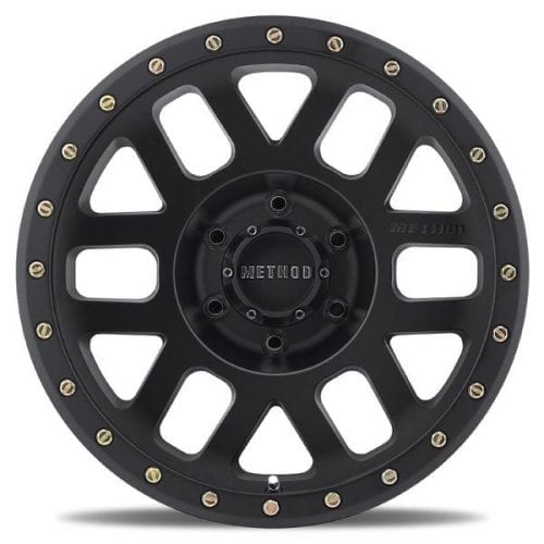 Method Race Wheels F150 / Raptor MR309 Grid 17x8.5 MATTE BLACK WHEELS - Image 3