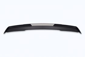 EOS  2014-2019 Chevrolet Corvette C7 Stage 3 Primer Black Rear Spoiler With Wickerbill Extension – Light Tinted - Image 1