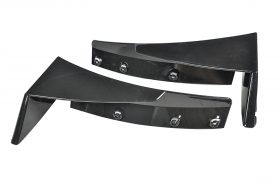 EOS 2014-2019 Chevrolet Corvette C7 Stage 3 Primer Black Front Splitter Air Dam - Image 2