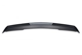 EOS  2014-2019 Chevrolet Corvette C7 Stage 3 Primer Black Rear Spoiler With Wickerbill Extension – Dark Tinted - Image 1